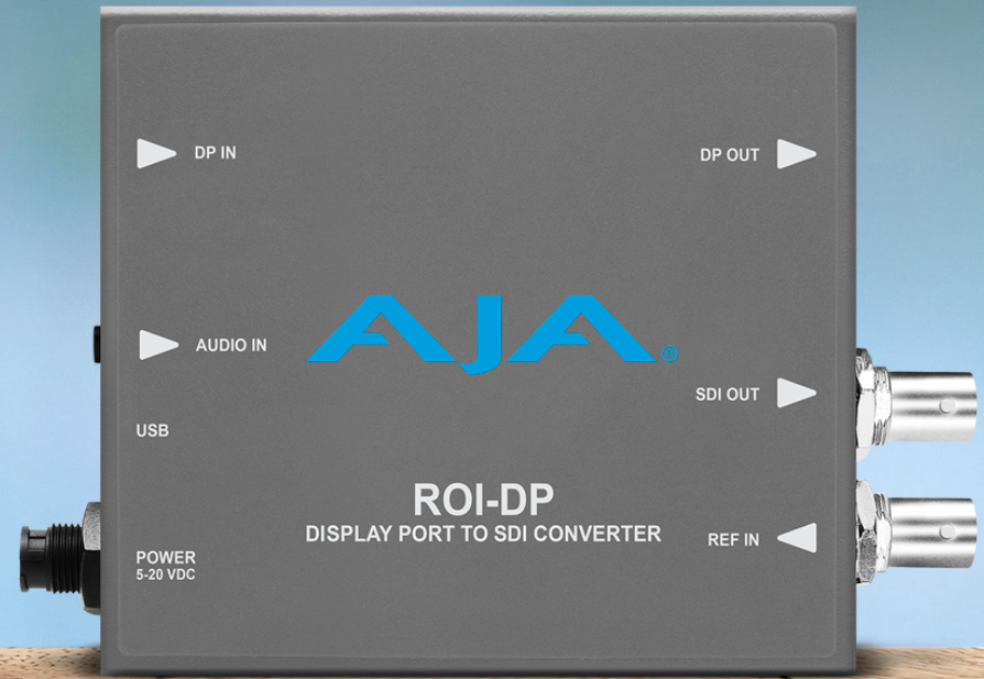 VideoScaler DP auf max. 3G-SDI mit Audio ROI-DP